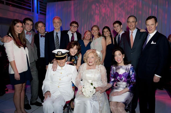 <p><p>The Roberts family (front row from left); Ralph, Lisa, Suzanne, Cathy Clifton; (standing) Sarah, Evan Seltzer, David Seltzer, Rob, Daniel, Diane, Aileen, Amanda, Tucker, Brian, Anthony Clifton (Photo courtesy of Susan Beard Design)</p></p>
