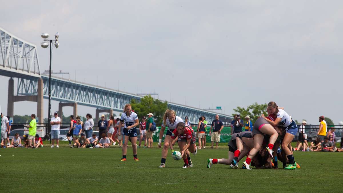 The women's teams from Penn State and Ohio State faced off during Saturday's tournament.