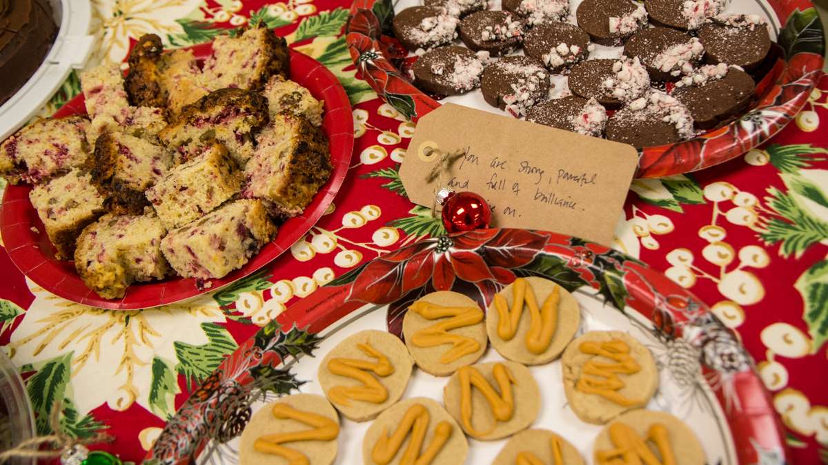 Richard Wright elementary teachers are gifted baked goods from supporters outside the city.