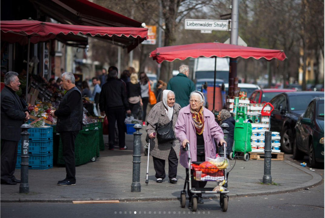 The Wedding section of Mitte, which used to sit in former West Berlin, has long been a working class neighborhood with a large population of Turkish and Arabic speaking immigrants. (Jessica Kourkounis/For Keystone Crossroads)