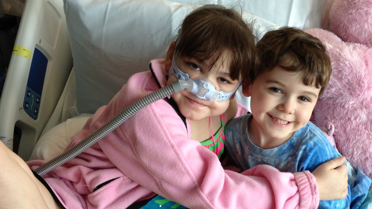  Sarah Murnaghan is shown before her transplant surgery. (Image courtesy of Murnaghan family.) 