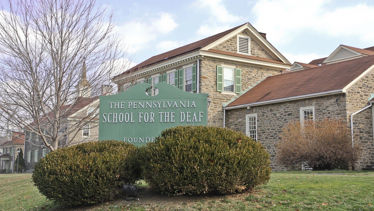  The Pennsylvania School for the Deaf is located in Northwest Philadelphia. (Kimberly Paynter/WHYY) 
