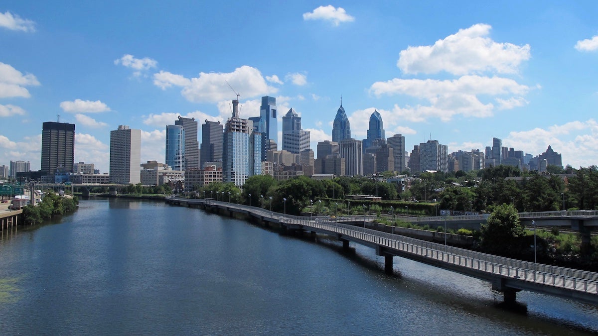  The Philadelphia skyline (Ashley Hahn / WHYY) 