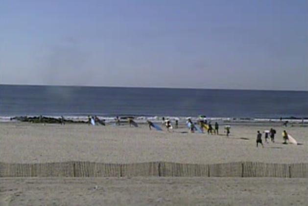  About 9 a.m. today in Ocean City, NJ.  