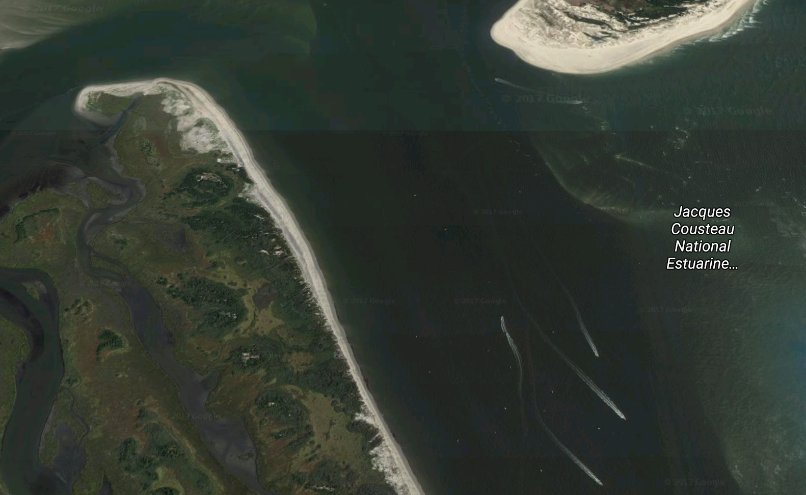  The Little Egg Inlet. (Google Maps image) 
