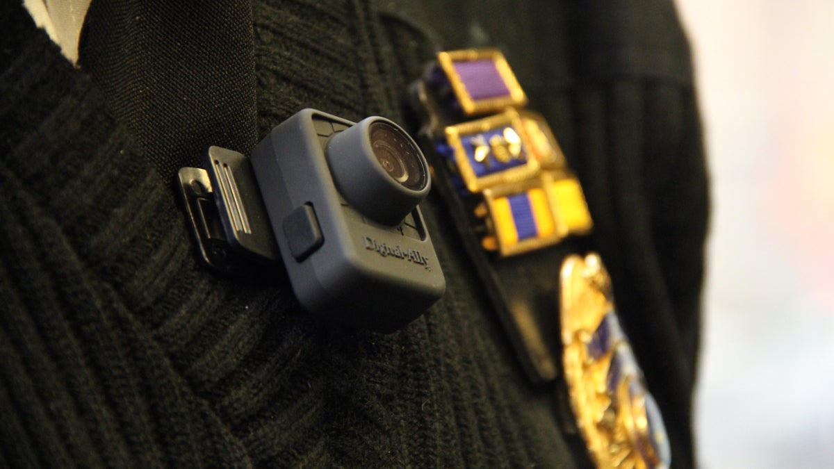  SEPTA police are evaluating their 6-month-old body camera program. (Emma Lee/NewsWorks, file) 