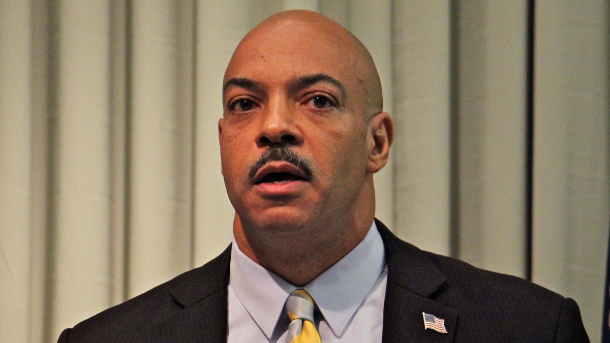 Philadelphia District Attorney Seth Williams faces a growing field of challengers in next year's Democratic primary.(Emma Lee/WHYY)