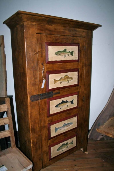 <p><p>The shop also has this fish-themed dresser at the Main Street location. (Lane Blackmer/for NewsWorks)</p></p>
