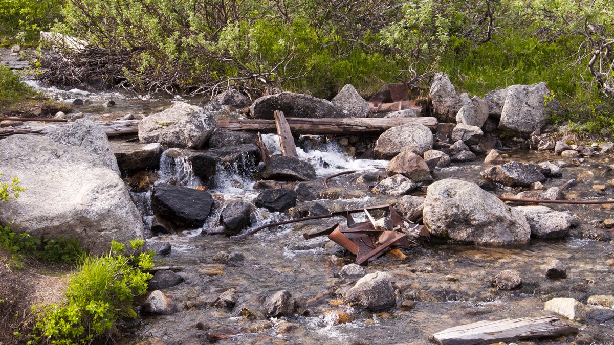  (<a href='http://www.shutterstock.com/pic-56866009/stock-photo-small-creek-with-mine-debris-running-through-independence-mine-hatchers-pass-alaska.html'>Gurgling brook</a> image courtesy of Shutterstock.com) 