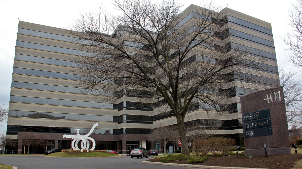  The Bala Cynwyd campus of Susquehanna International Group at 401 City Ave. (Emma Lee/WHYY) 