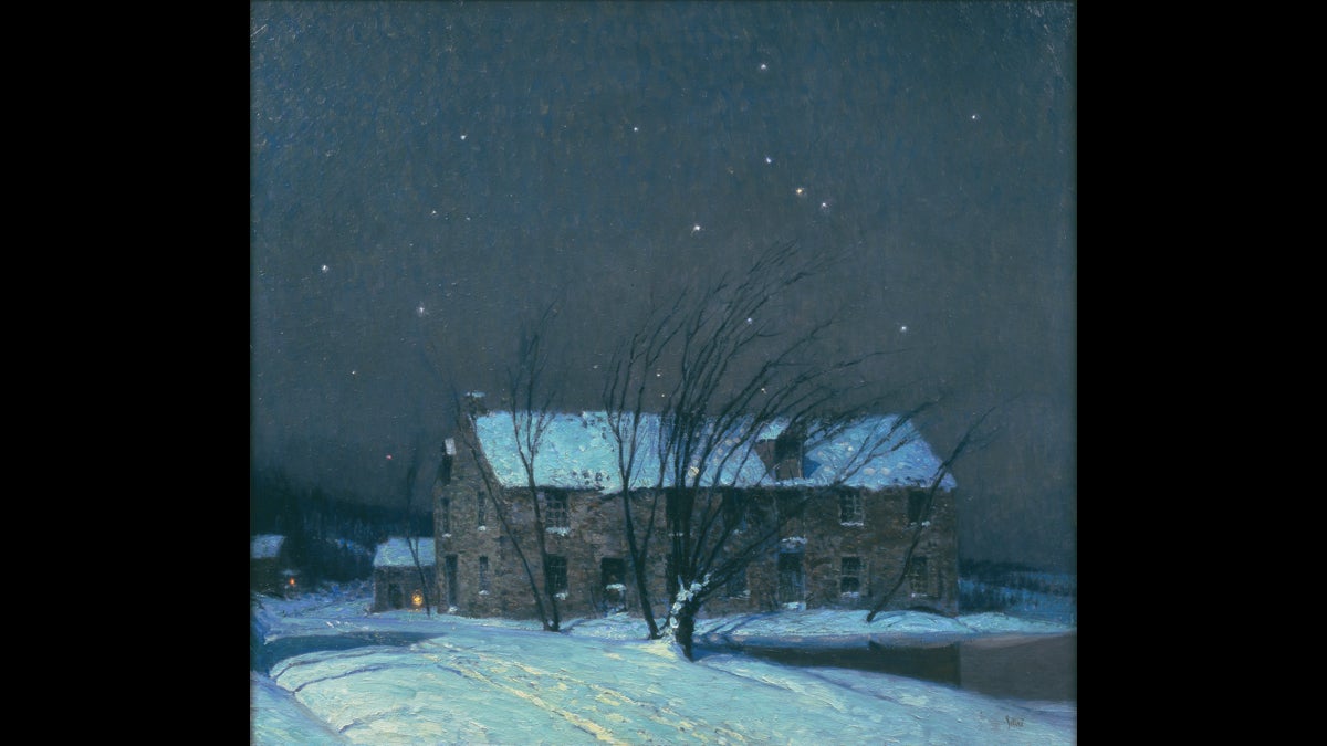  George Sotter's ''Silent Night'' (Michener Museum) 
