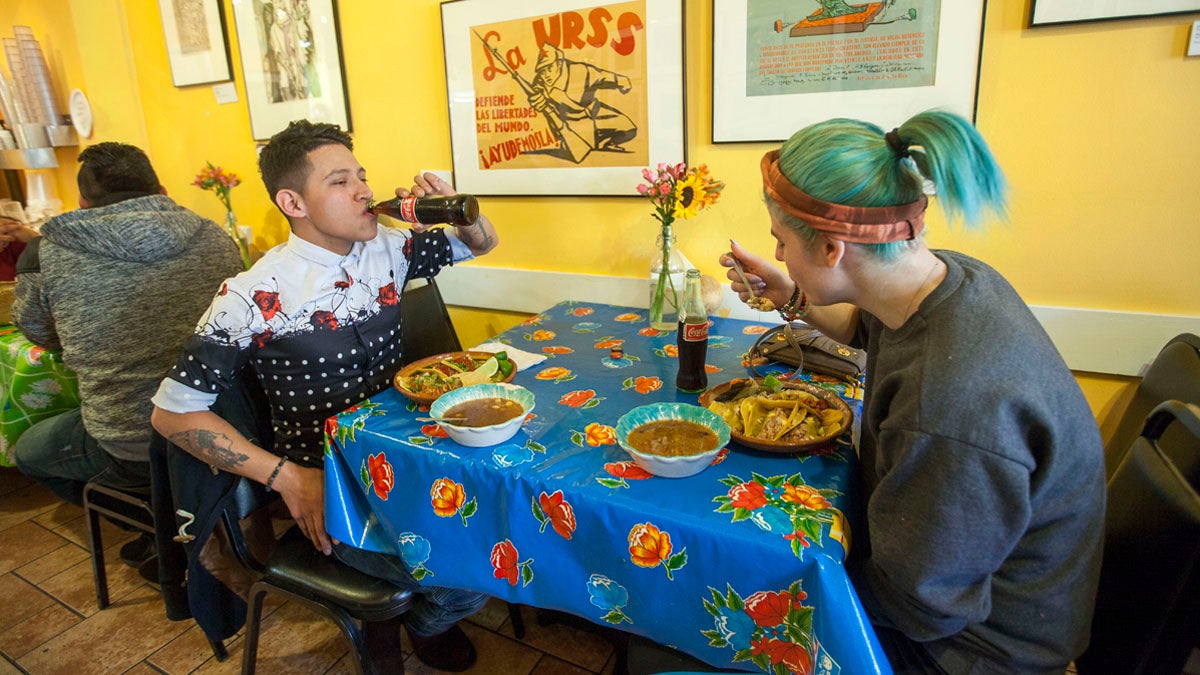  South Philly Barbacoa restaurant is featured in the latest episode of Grapple: Immigration, the Rust Belt and the Rise of Donald Trump. (Jessica Kourkounis/For Keystone Crossroads) 