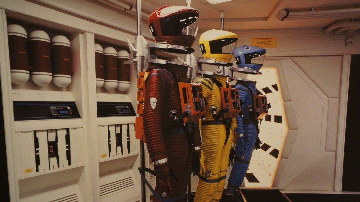 The space suits from '2001: A Space Odyssey' (Photo via Wikimedia Commons)