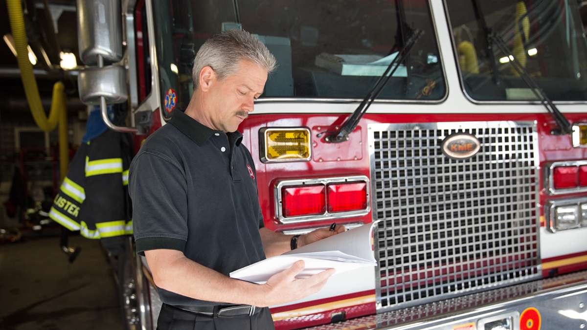 John Stribula, president of Allentown's firefighter union, said the benefits were too good to pass up. He retired in 2011. (Lindsay Lazarski/WHYY)