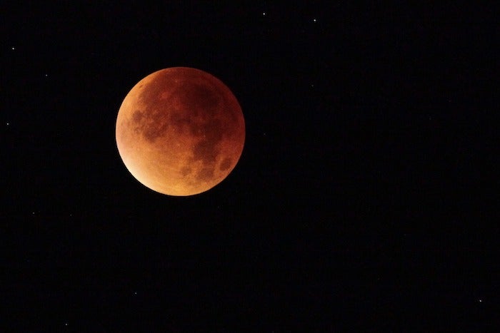 a lunar eclipse