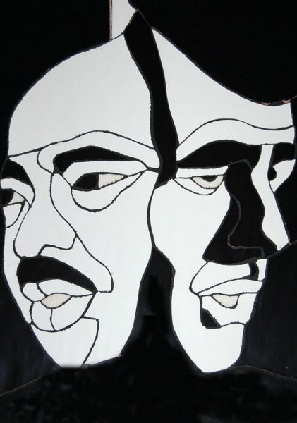 <p><p>'King and Kennedy' by Urijah James. (Photo courtesy of Debbie Lerman)</p></p>
