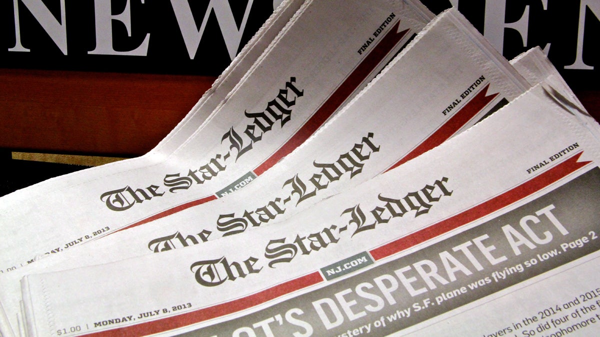  The struggling Star-Ledger newspaper has announced that it will sell its headquarters building in Newark, N.J. (Emma Lee/for NewsWorks) 
