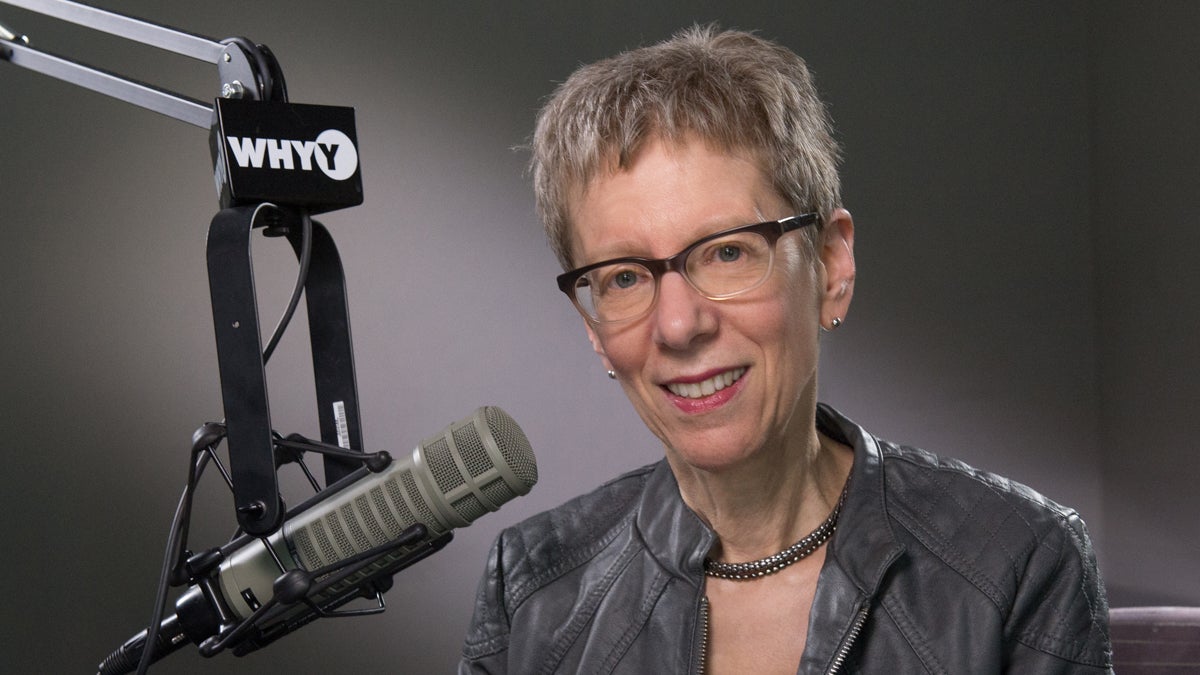  Terry Gross has one of the most famous voices in radio, but sometimes she doesn't recognize her own voice! (Daniel Burke/for WHYY) 