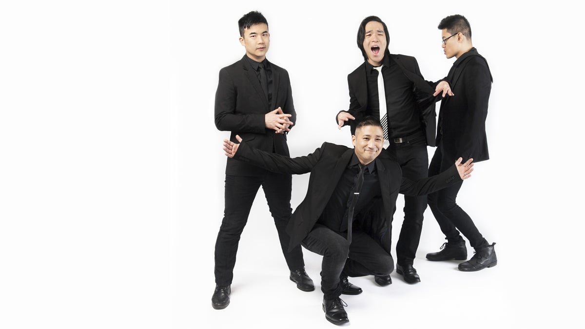 This publicity photo shows the Asian-American rock band called The Slants. The Supreme Court on Monday struck down part of a law that bans offensive trademarks. The case was closely watched for the impact it would have on the separate dispute involving the name of the Washington Redskins football team. (In Music We Trust via AP) 