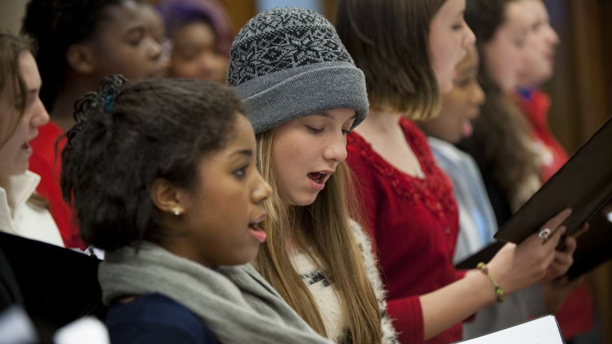 Philadelphia Girls Choir visits Germantown for winter sing-along ...