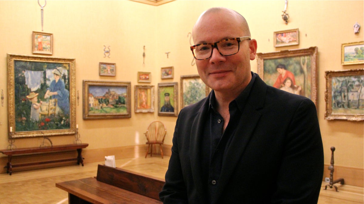  Thom Collins, a native of Media, Pa., will take the helm at the Barnes. He returns to the area after five years as head of the Pérez Art Museum in Miami. (Emma Lee/WHYY) 