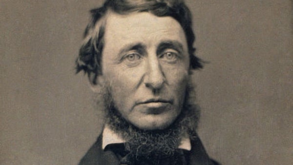  Portrait photograph from a ninth-plate daguerreotype of Henry David Thoreau. (National Portrait Gallery, Washington, D.C.) 