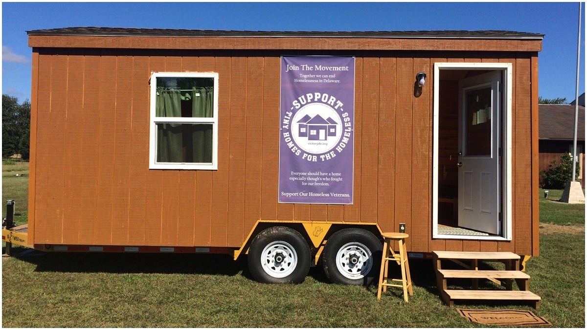  Port Hope Delaware model tiny home (Shirley Min/WHYY) 