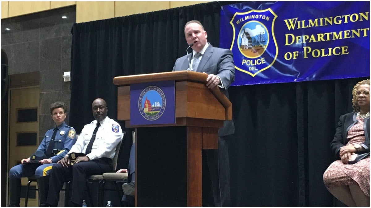  New Wilmington Chief of Police Robert Tracy (Mark Eichmann/WHYY) 