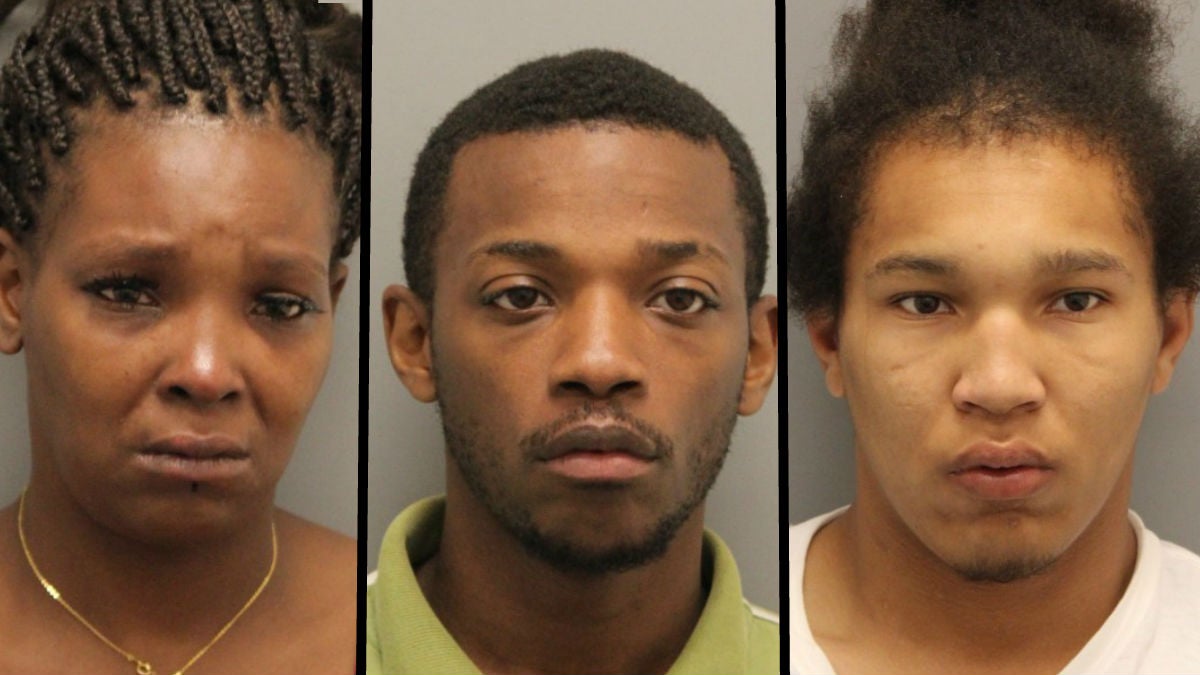  Taliesha Haith, her brother Donnell Singletary, and her 18-year-old son Jason Haith were all charged with human trafficking — sexual servitude, promoting prostitution, and other offenses. (photos courtesy Delaware State Police) 