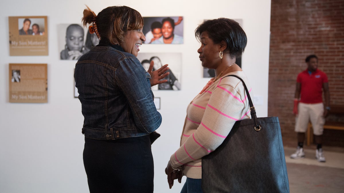  The opening reception of 'My Son Matters' is on Friday night at Mt. Airy Art Garage. (Tracie Van Auken/for NewsWorks) 