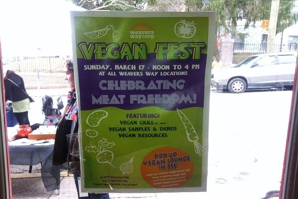 Weavers Way's third annual Vegan Fest was on Sunday. (Kiera Smalls/for NewsWorks)