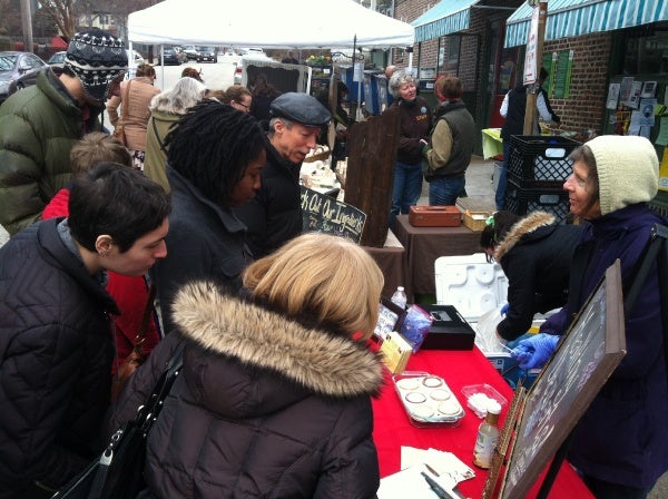 Pulse Pod, a frozen raw vegan dessert company, was a popular vendor at the event. (Kiera Smalls/for NewsWorks)