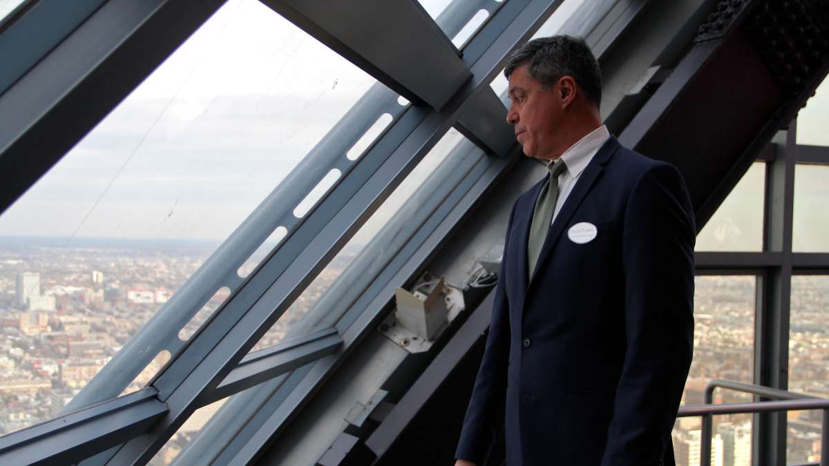 Evan Evans, general manager of One Liberty Observation Deck, anticipates that the attraction will draw half a million visitors per year.