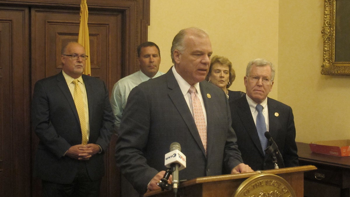  New Jersey Senate President Stephen Sweeney. (Phil Gregory/WHYY) 