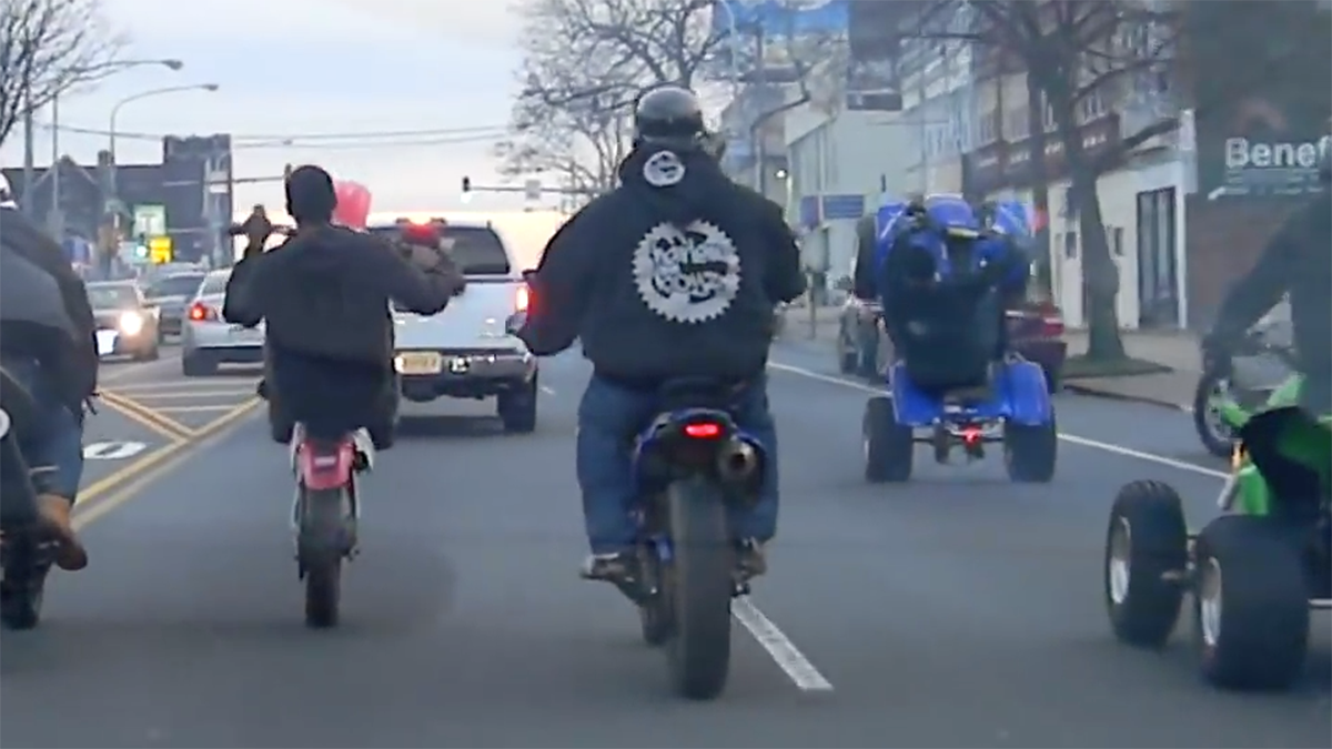  Philadelphia police are preparing to combat what authorities consider a summertime curse — large packs of dirt bikes and ATVs ripping through the city, popping wheelies and zigzagging in and out of traffic. (Philly Hang Gang/ https://youtu.be/5wmJG4wn-_M) 