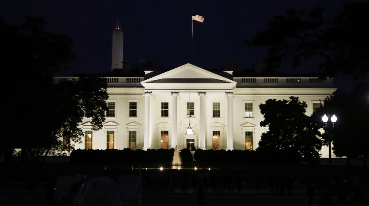  The White House in Washington on Sunday, April 23, 2017.   (AP Photo/Manuel Balce Ceneta) 