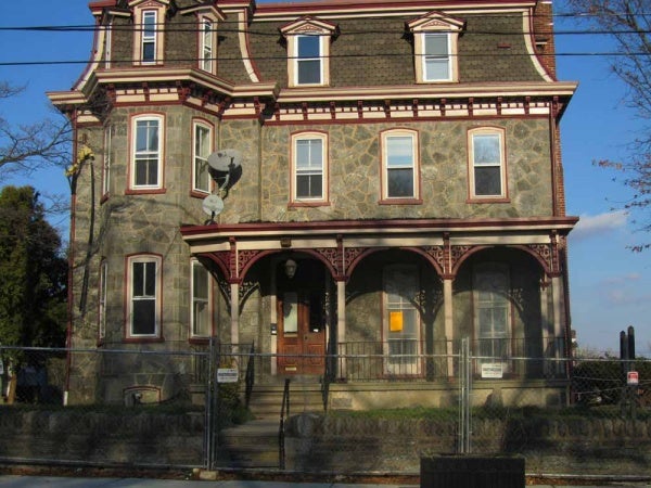 <p><p>The proposed demolition of the Bunting House in Roxborough has been a cause for concern for local residents who want to maintain the historic character of the neighborhood. (Megan Pinto/WHYY)</p></p>
