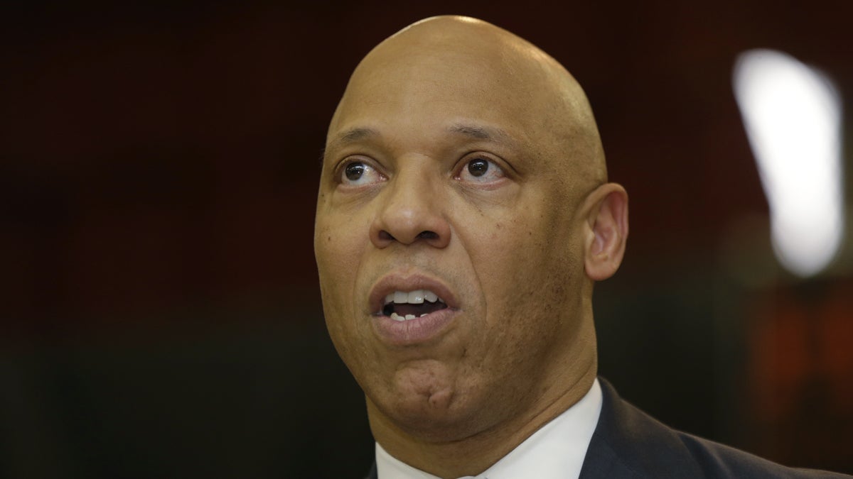  William R. Hite, Superintendent of the School District of Philadelphia, speaks during a news conference at Andrew Jackson Elementary School, Thursday, May 9, 2013, in Philadelphia. (AP Photo/Matt Rourke, file) 