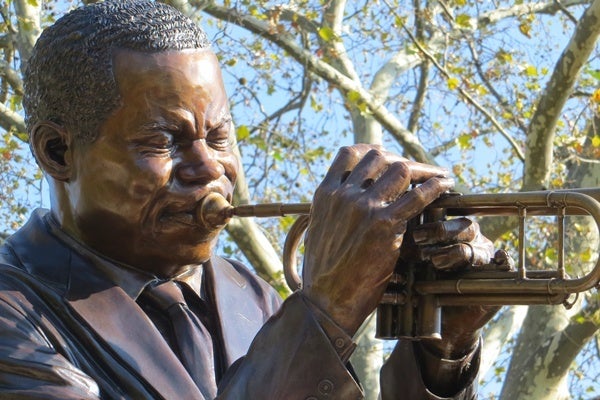 <p><p>Wilmington officials and residents gather for close-up of Clifford Brown statue.</p></p>
