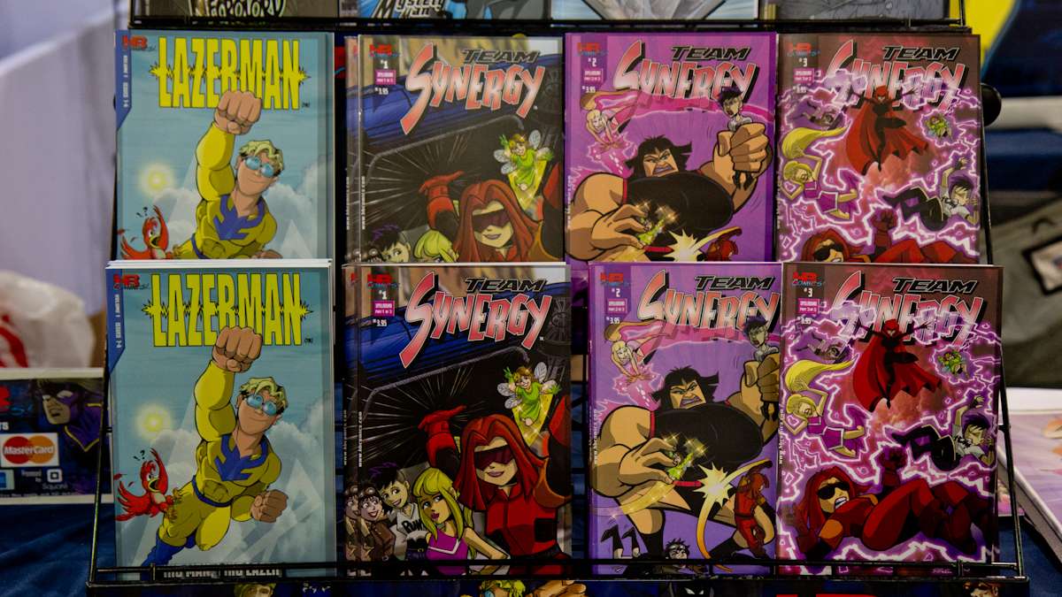 Team Synergy is a comic geared toward young girls by HB Comics.