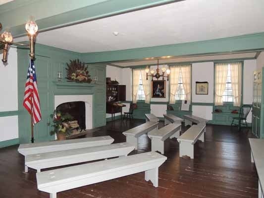 <p><p>This room at the Indian King Tavern hosted New Jersey's General Assembly during the Revolutionary War in 1777. (Bethany Mitros/for NewsWorks)</p></p>
