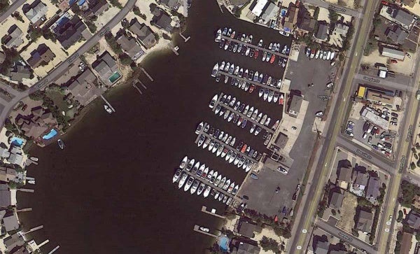<p>How the Harbour Yacht Club looked before Superstorm Sandy. (Photo courtesy of NOAA)</p>
