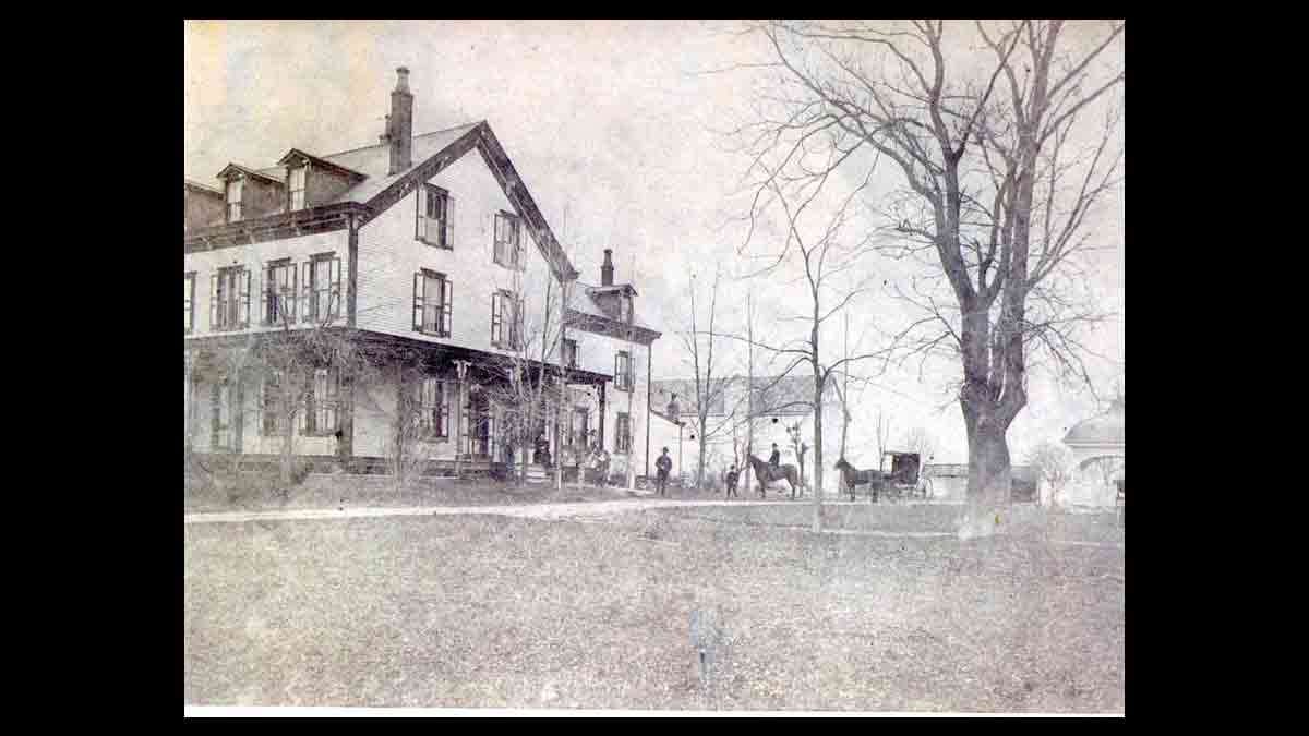 Abraham Browning's Cherry Hill Farm. (Image courtesy of the Cherry Hill Historical Commission)