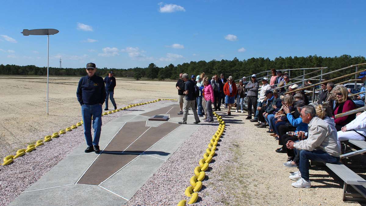 A memorial to the Hindenburg is located on the spot where the airship crashed.