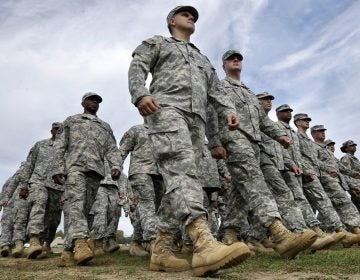  Members of New Jersey's National Guard are on their way to Texas to help those displaced by the flooding from Tropical Storm Harvey. (AP file photo) 