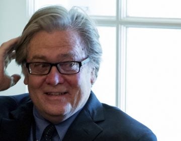 Former White House Senior Adviser Steve Bannon, pictured here in this Monday, June 12, 2017, file photo. (Andrew Harnik/AP Photo) 