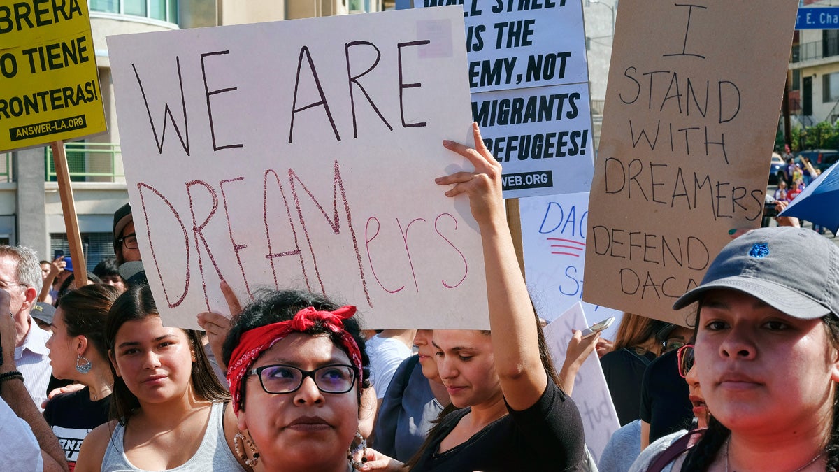 Del. State Dreamers fear deportation following Trump DACA announcement -  WHYY, image size:1200x675