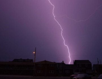 A thunderstorm in Seaside Park. (Image: Ben Currie) 