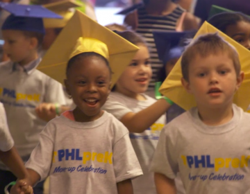 Image of PHL pre-K students from recent Bloomberg television ad (image via Bloomberg)