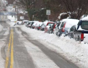  Slippery West Sedgwick Street in Northwest Philadelphia after a winter storm. (Bas Slabbers for NewsWorks, file)  